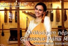 Guessous Mária Majda népdalénekes koncertje