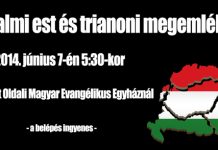 Trianoni megemlékezés