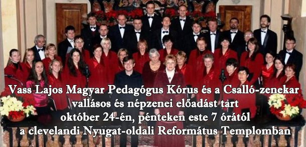 Vass Lajos Énekkar és Csalló zenekar Clevelandben