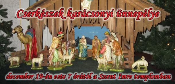 Cserkészek karácsonyi ünnepélye a Szent Imrében