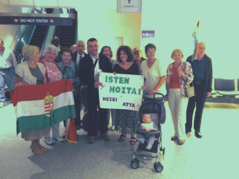 Peller Miklós: Főtisztelendő Mezei András a clevelandi Szent Imre római katolikus templomban