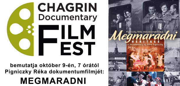 Pigniczky Réka dokumentumfilmjét vetitik a chagrini dokumentumfilm fesztiválon