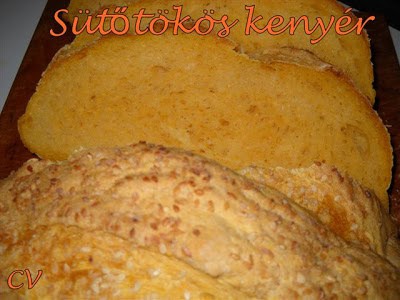 Sütőtökös-mézes kenyér