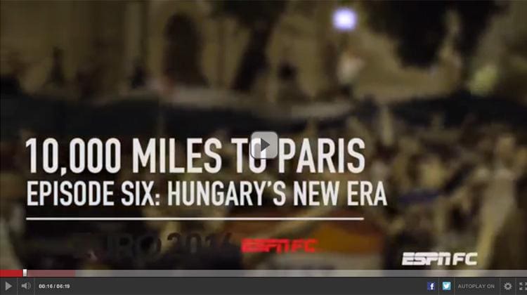 EB 2016: AZ ESPN CSODÁLATOS VIDEÓT KÉSZÍTETT A MAGYAR EB-SZEREPLÉSRŐL