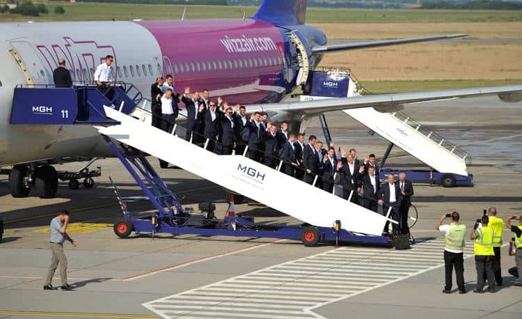 EB 2016: SZIVÁRVÁNY FOGADTA A HAZATÉRŐ VÁLOGATOTTAT – ÍGY ÜNNEPELTÉK A HŐSÖK TERÉN