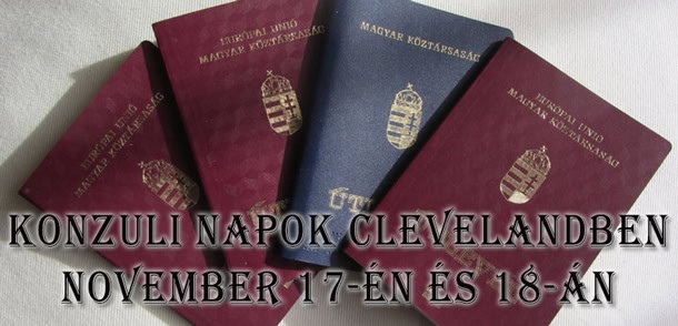 November 17-18-án kihelyezett konzuli napok Clevelendben