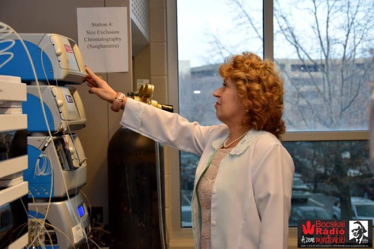 Dr. Puskás Judit professzor asszony laboratóriumában Open Day-t tartottak