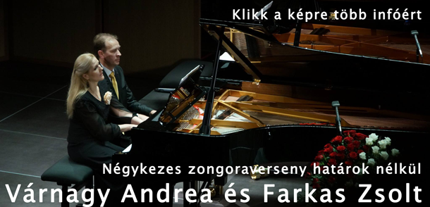 Négykezes zongoraverseny határok nélkül