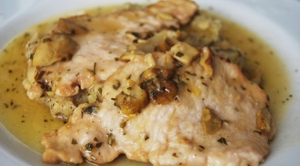 Natúr borjúszelet puliszkával