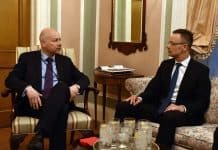 HUNGARIAN FOREIGN MINISTER MEETS TRUMP AIDES, INCLUDING SEBASTIAN GORKA, IN WASHINGTON D.C.