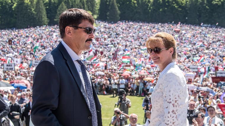 Áder: a béke a csíksomlyói prédikáció fő üzenete