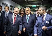 AMID PROTESTS, PUTIN RETURNS TO BUDAPEST, MEETS WITH ORBÁN, DISCUSSES PAKS NUCLEAR UPGRADE