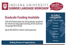 Summer Language Workshop @Indiana University