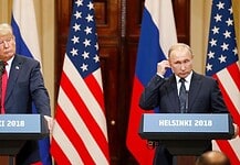 Kérdés, hogy mi hangzott el Putyin és Trump négyszemközti megbeszélésén