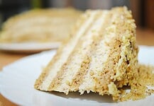 Régimódi diótorta