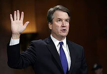 Letette a hivatali esküt Brett Kavanaugh főbíró