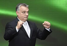 A miniszterelnök a Terror Házánál mond beszédet október 23-án