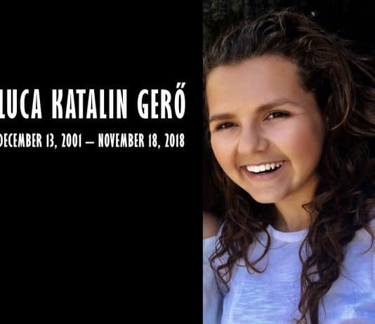 It is with deep sadness that we announce the passing of Luca Katalin Gerő