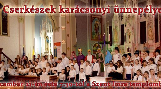 Clevelandi cserkészcsapatok karácsonyi ünnepélye