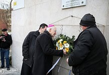 Prokop Péter katolikus papra, festőművészre emlékeztek