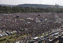 Akkora tüntetés volt Prágában, mint ’89 óta soha