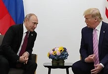 Trump viccelődött Putyinnal, majd hosszasan tárgyaltak