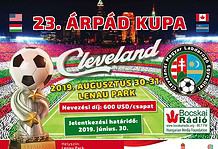 Magyar focitorna – 23. Árpád Kupa Clevelandba