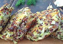 Fetás cukkinipogácsa