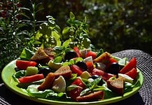 Panzanella, eredeti olasz panzanella