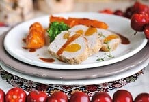 Barackos sertésborda