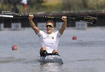 Kopasz Bálint és Csipes Tamara aranyérmes a szegedi kajak-kenu vb-n!