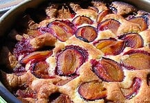 Gyors fahéjas szilvatorta