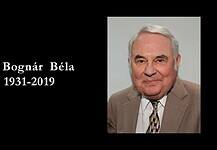 In Memoriam Dr. Béla Bognár 1931-2019