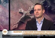 Azbej Tristan: A magyarok többsége támogatja a kormány humanitárius politikáját