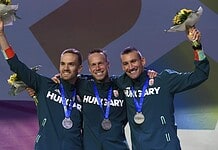 Beletették a szívüket is: Világbajnoki ezüstérmes lett Budapesten a férfi öttusacsapat