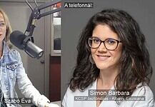 Telefonos interjú KCSP Simon Barbarával