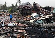 Elérte a Hagibisz tájfun Japánt