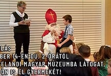 A Mikulás december 14-én du. 2 órától a Clevelandi Magyar Múzeumba látogat