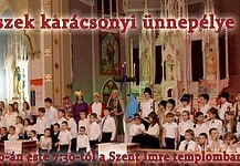 Cserkészek karácsonyi ünnepélye a Szent Imre templomban