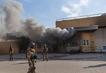 Rakétatalálat érte az USA iraki nagykövetségét