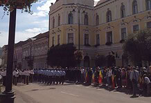 Nem kell kitűzni a román zászlót Sepsiszentgyörgyön
