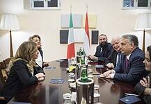 Bridge-building? Orbán Meets Berlusconi, Salvini, Meloni in Rome