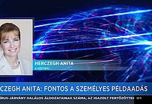 Herczegh Anita: Fontos a személyes példaadás