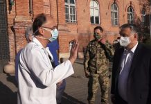 Orbán Viktor meglátogatta a Szent János Kórházban ápoltakat