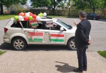 „Köszönjük, hogy velünk vagy!” – szeretetfelvonulás András atya tiszteletére