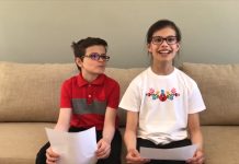 A clevelandi Nebulo Magyar Iskola diákjainak anyák napi összeállítása