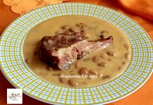 Babfőzelék füstölt oldalassal