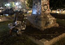 Újabb szobrot döntöttek le a tüntetők az Egyesült Államokban