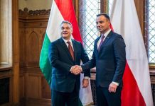A lengyel elnök „kipróbált barátoknak” nevezte a magyarokat