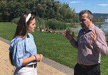 Naplórészlet Keszthelyről – vendégségben Mezei András atyánál a Bocskai Rádió nevében